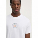 Nyc Stamp Graphic Tee Bright White  CALVIN KLEIN