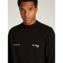 CALVIN KLEIN 1978 Crew Neck Ck Black