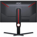 Monitor Gaming AOC 24.5" 240HZ Multimedia Ergonomico HDMI Dp Black/red