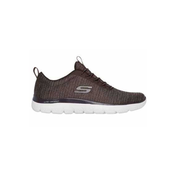 Summits Brown Knit/black Trim SKECHERS