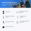 Kit Carcasa Invisible de Buceo INSTA360 X4  INSTA 360