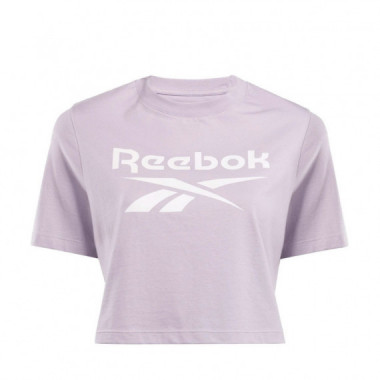 Camiseta Corta Identity con Logo Grande  REEBOK