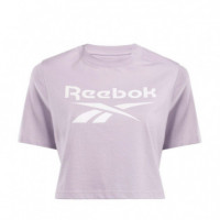 Camiseta Corta Identity con Logo Grande  REEBOK