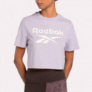 Camiseta Corta Identity con Logo Grande  REEBOK