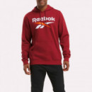 Sudadera Identity con Capucha y Logo Grande  REEBOK