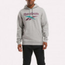 Sudadera Identity con Capucha y Logo Grande  REEBOK