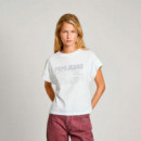 Camiseta Logo Strass  PEPE JEANS