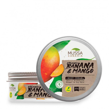 Crema Corporal Vegana Extra Hidratante de Mango  MUSSA CANARIA