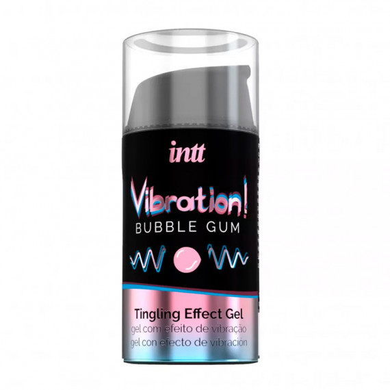 Gel con Vibración Vibration Chicle  INTT