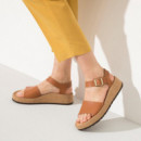 Calzado BIRKENSTOCK Glenda Cuero Natural Ginger Brown