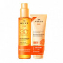 Sun Spray High Protection SPF30 Cara y Cuerpo + After Sun Champú  NUXE