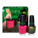 Duo Pack Opi X Wicked Holiday 2024
ESMALTES Elphaba y Glinda  O.P.I