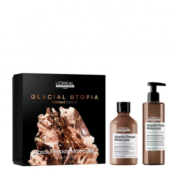 Glacial Duo Absolut Repair Molecular Estuche Champú y Sérum  LOREAL PROFESSIONNEL