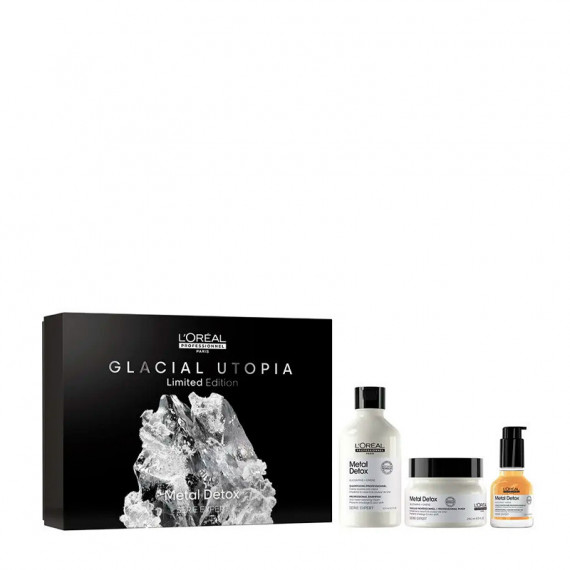 Metal Detox Trio Estuche Champú + Mascarilla + Aceite Concentrado  LOREAL PROFESSIONNEL