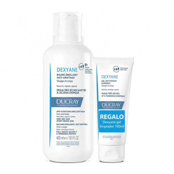 Bálsamo + Dexyane Gel Limpiador Estuche  DUCRAY