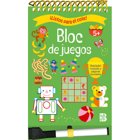 Listos para el Cole Bloc de Juegos +5