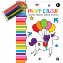 Happy Colour los Unicornios