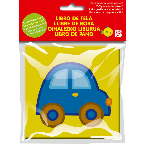 Coche Libro de Tela