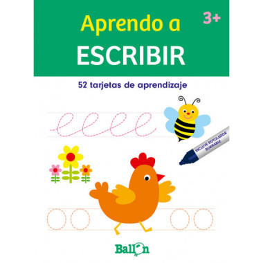 Aprendo a Escribir-tarjetas Borrables