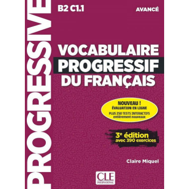 Vocabulaire Progressif Du Franãƒâ‡ais 3Ã‚Âº Edition - Livre + CD Audio