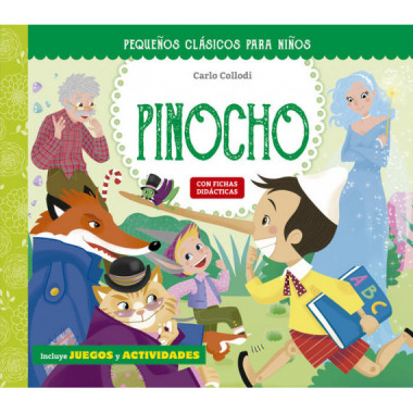 Pequeã‘os Clasicos para Niã‘os las Aventuras de Pinocho