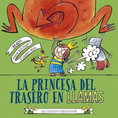 la Princesa del Trasero en Llamas