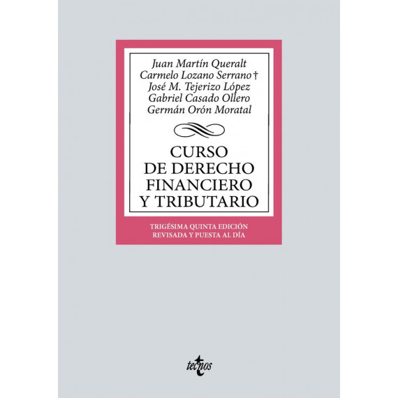 Curso de Derecho Financiero y Tributario