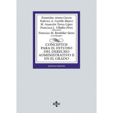 Conceptos para el Estudio del Derecho Administrativo Ii en el Grado