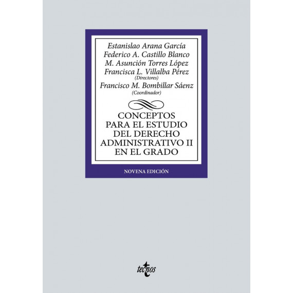 Conceptos para el Estudio del Derecho Administrativo Ii en el Grado