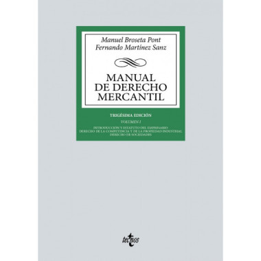 Manual de Derecho Mercantil Vol I