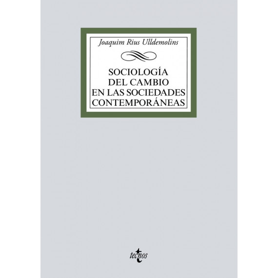 Sociologãâ­a del Cambio en las Sociedades Contemporãâ¡neas