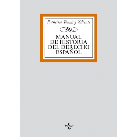 Manual de Historia del Derecho Espaãâ±ol