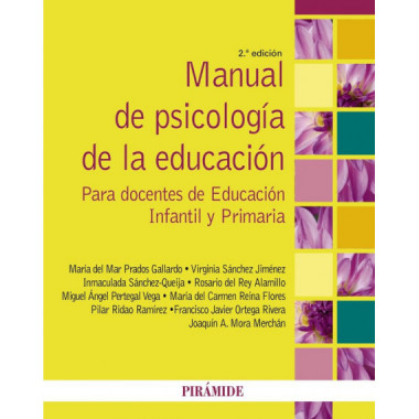 Manual de Psicologãƒâ­a de la Educaciãƒâ³n