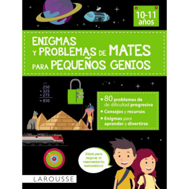 Enigmas y Problemas de Mates para Pequeãƒâ‘os Genios (10-11 Aãƒâ‘o