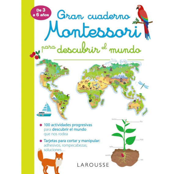 Gran Cuaderno Montessori para Descubrir el Mundo