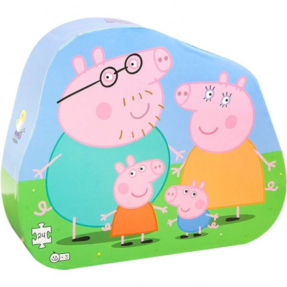 Peppa Pig Familia Puzzle 34X44 24 Piezas