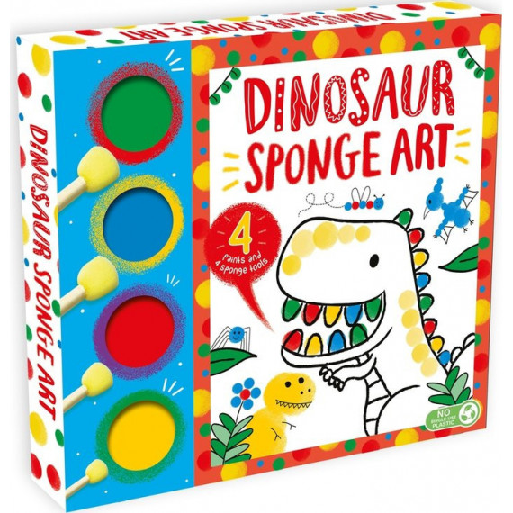 Dinosaur Sponge Art