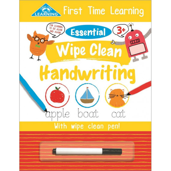 First Time Learning: Wipe Clean Handwriting