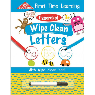 First Time Learning: Wipe Clean Letter