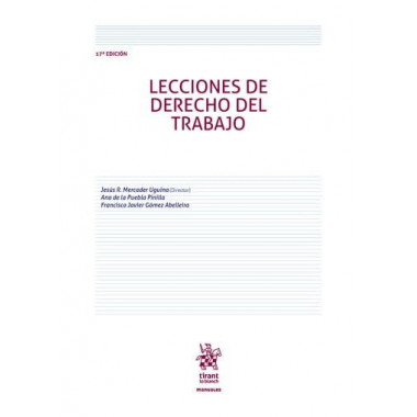 Lecciones de Derecho del Trabajo 17Ã‚Âª Edicion