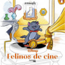 Arteterapia. los Cuadrados de Disney. Felinos de Cine