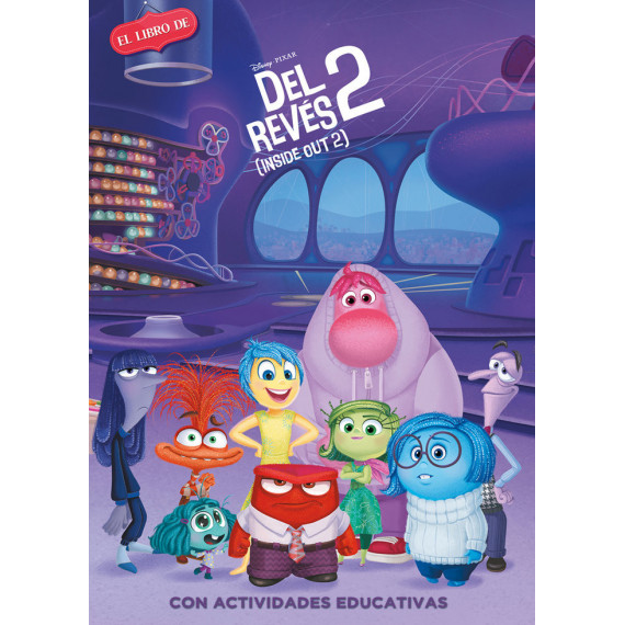 Inside Out 2 Disney el Libro de la Pelicula