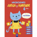 Vacaciones. Juega y Aprende. 4 Aãâ±os