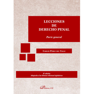 Lecciones de Derecho Penal. Parte General