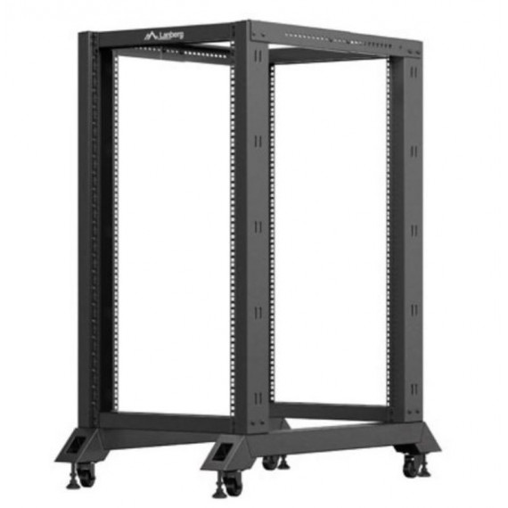 LANBERG Armario Abierto Rack 19 22U Negro  600X1000