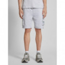 Morandi Cargo Short Light Grey Marl  ELLESSE