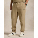 Heavy Wt Fleece-lsl-sws Khaki  RALPH LAUREN