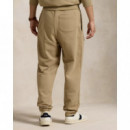 Heavy Wt Fleece-lsl-sws Khaki  RALPH LAUREN