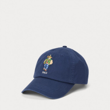 16/1 Twill-cls Sprt Cap Bear Navy  RALPH LAUREN