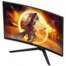 Monitor Gaming AOC 32" Curvo 180HZ 2K QHD HDMI Displayport Black